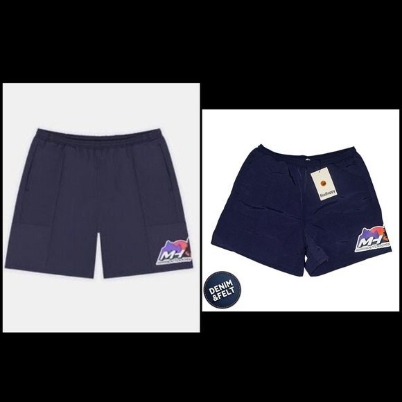 MadHappy Unisex OUTDOORS NYLON SHORT Navy Blue/Midnight | NEW/NWT!!💙 - Picture 1 of 12